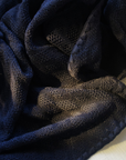 Baby blanket - 100% Merino wool - Indigo