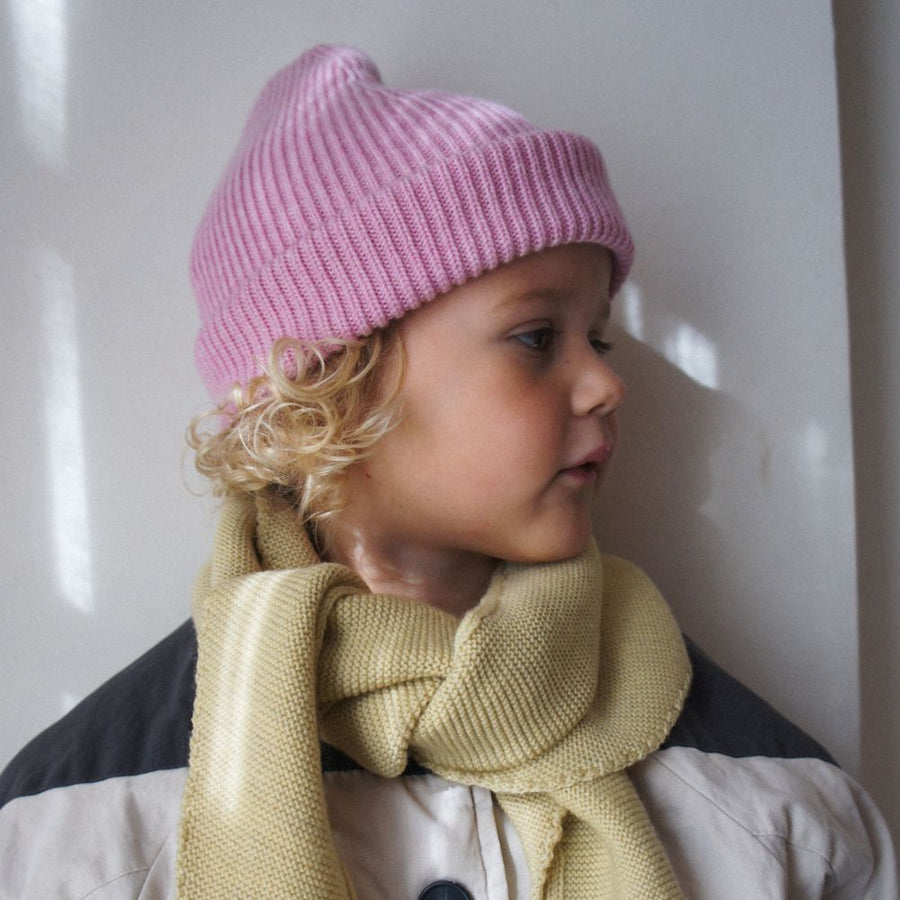 Hvid - Beanie - 100% Merino wool