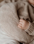 Warming Cushion - Moon - Bamboo cover - Beige