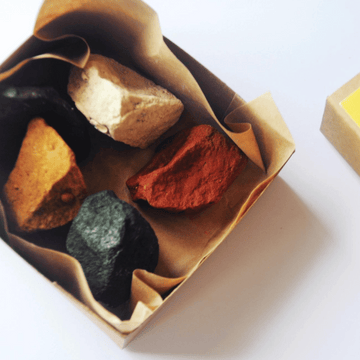 Ocean Rock Crayons - All Natural & Non-Toxic Beeswax - Handmade - Set of 5