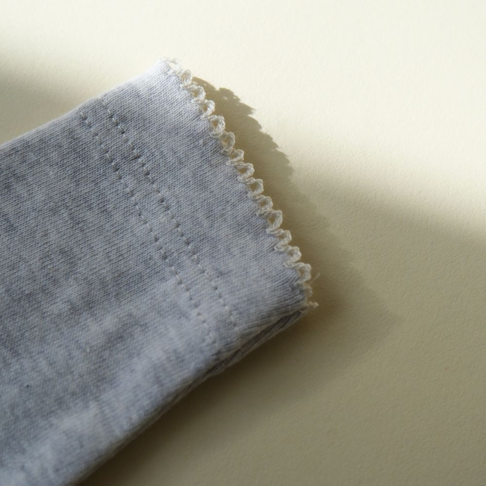 Tothemoon ☾ - Jumpsuit - 100% Organic cotton - Light grey