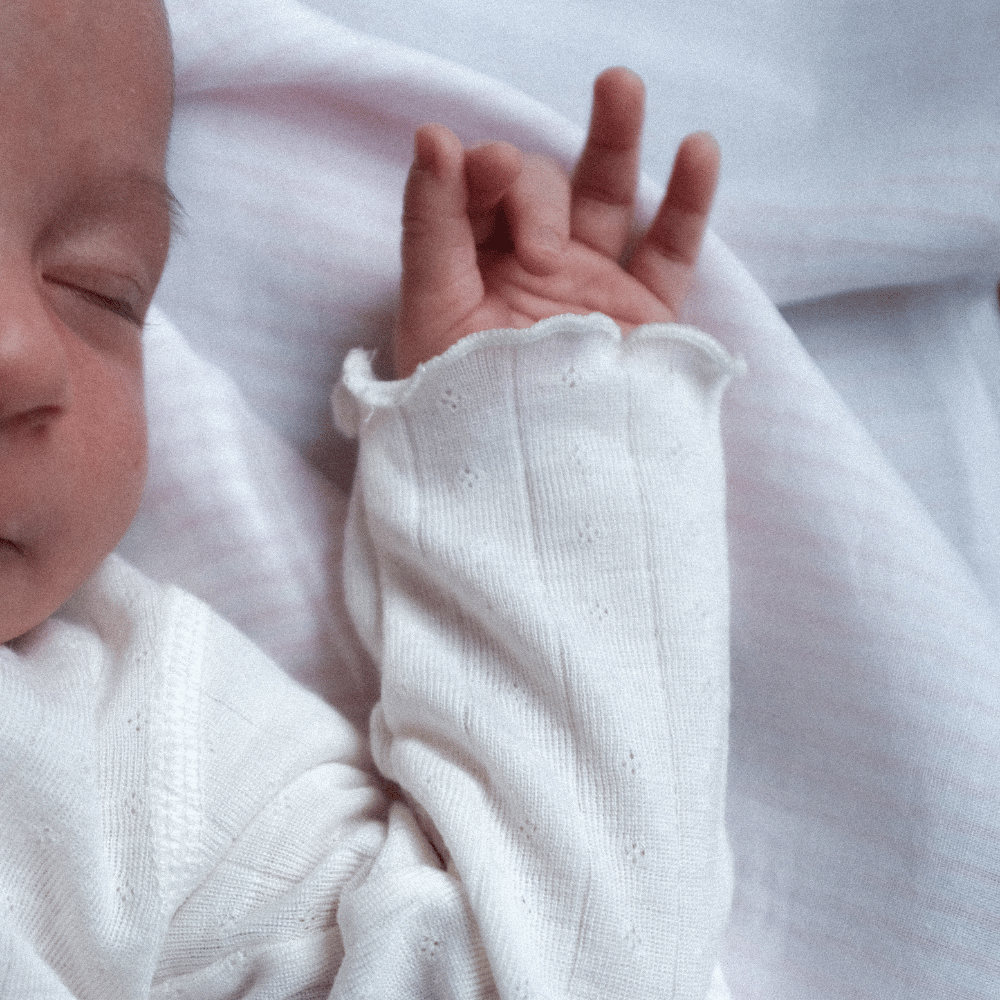 Tothemoon ☾ Tothemoon ☾ - Body - Long sleeve - Curled ends - Wool & silk - Pointelle Clothing 50