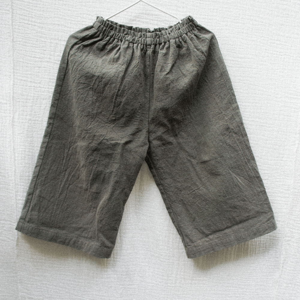 Tothemoon ☾ Tothemoon ☾ - Tony pants - 100% Cotton - Handmade in Holland Dark Olive / 1Y