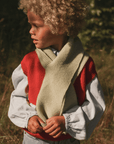 Hvid - Ivo Kids Scarf - 100% Merino wool