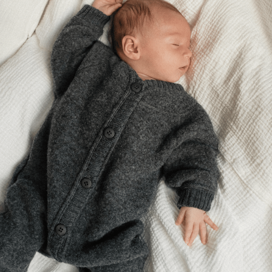 Baby suit - 100% Wool fleece