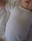 Tothemoon ☾ - Body - Short sleeve - Organic cotton - Pointelle