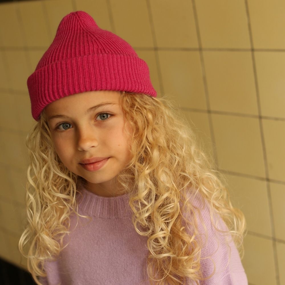 Hvid - Beanie - 100% Merino wool