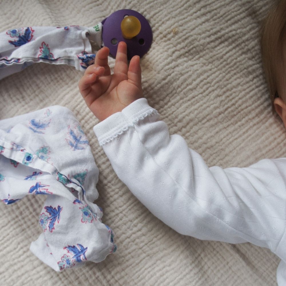 Tothemoon ☾ - Baby Cardigan - Organic cotton - Pointelle