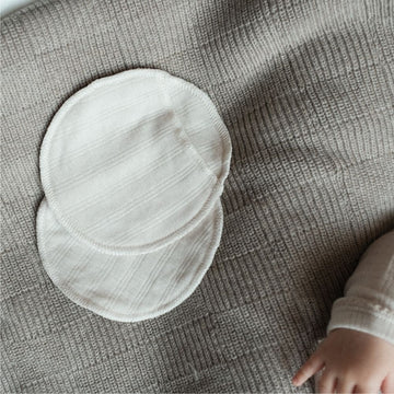 Tothemoon ☾ - Nursing pads covers – 100% Wool - Moonbeam