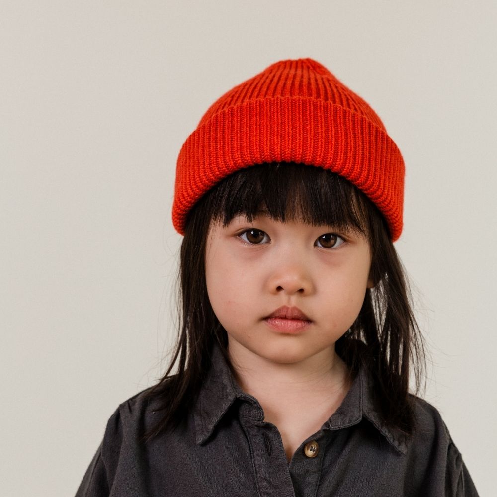 Hvid - Beanie - 100% Merino wool