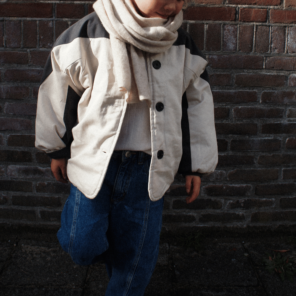 Tothemoon ☾ Tothemoon ☾ - Bambam Padded Bomber jacket - Cotton & Recycled Polyester 2y