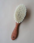 Baby brush - Oiled pear wood & goat hair