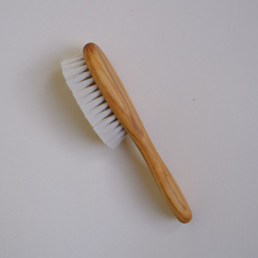 Baby brush - Olive wood & goat hair