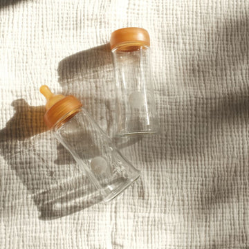 Baby glass bottles - 2-pack - 2 sizes