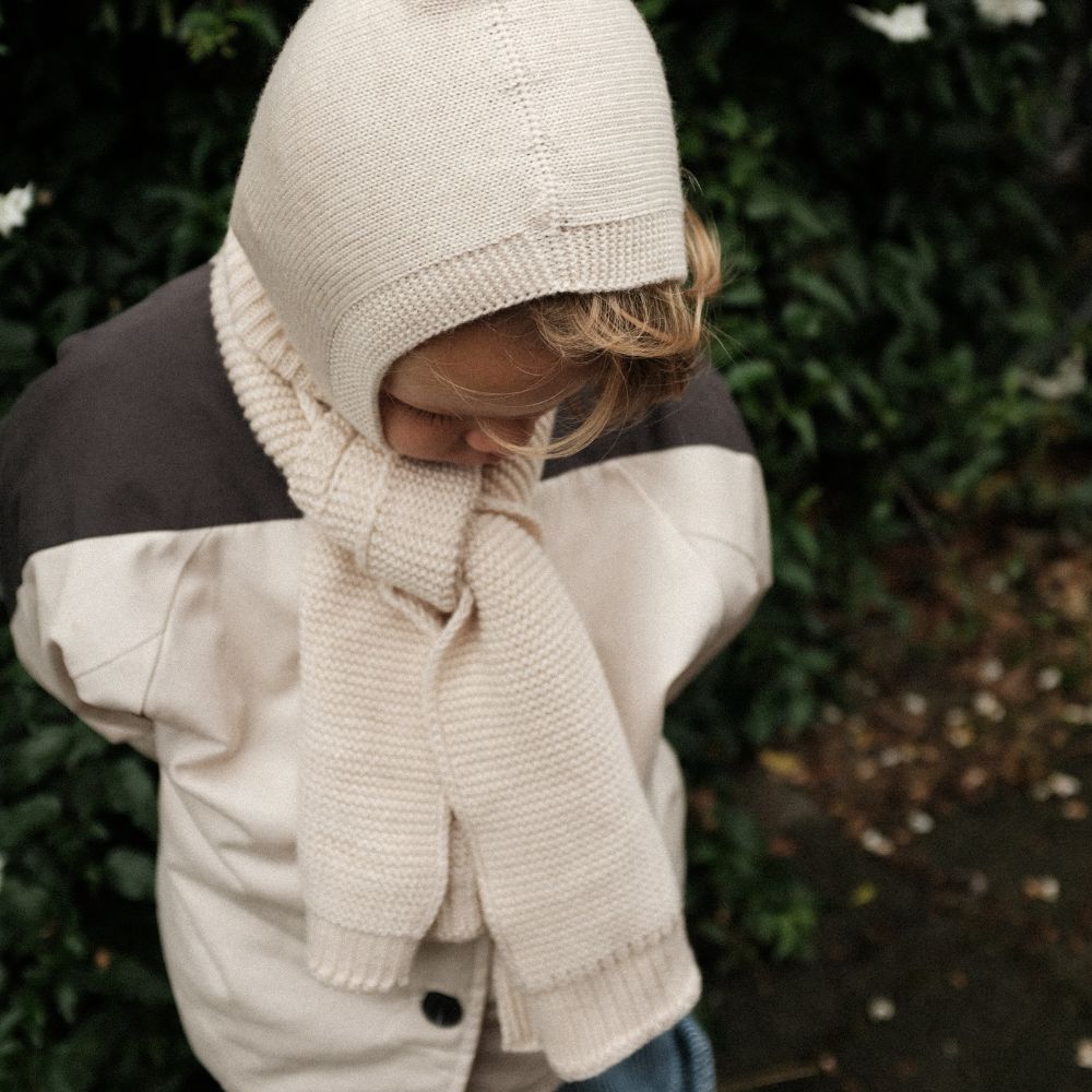 Hvid - Ivo Sjaal - 100% Merino wol