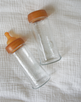 Baby glass bottles - 2-pack - 2 sizes