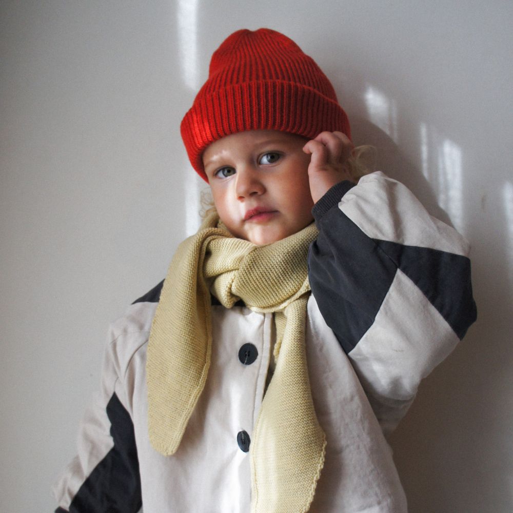 Hvid - Beanie - 100% Merino wool