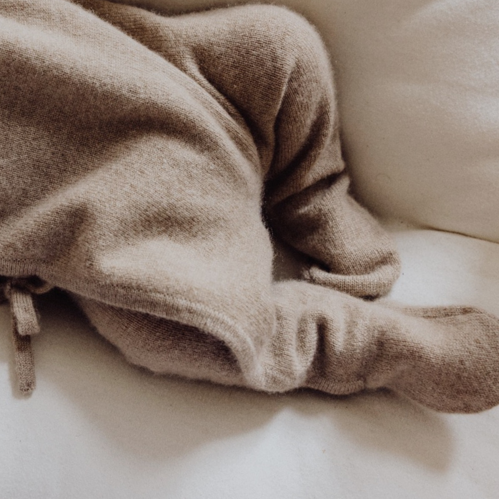 La Petite V La Petite V x Zoen - Newborn suit - 100% Cashmere Rompers and suits Default Title