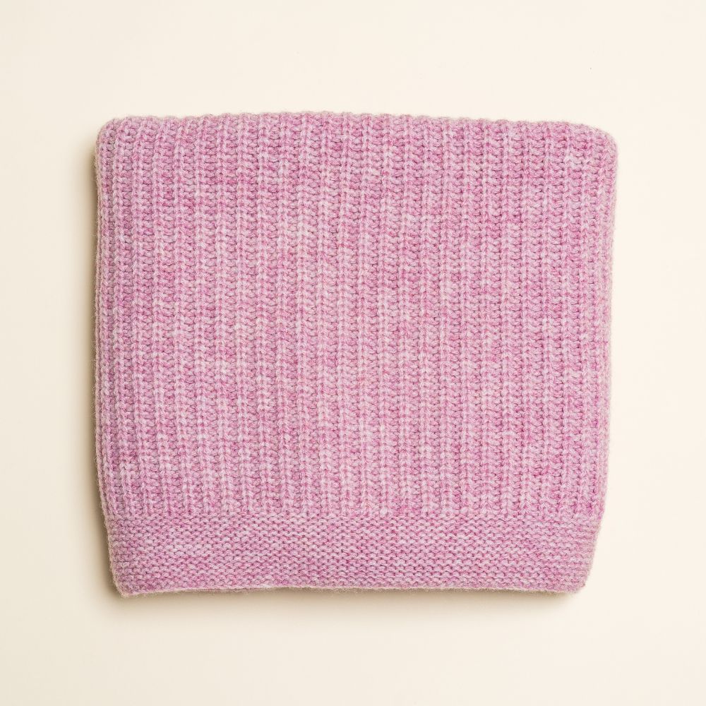 Hvid - Kiki blanket - 100% Italian Merino Lambswool - Very thick knit