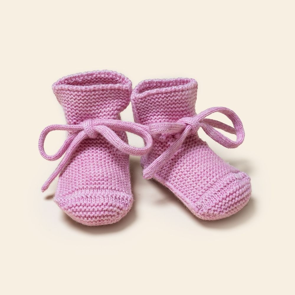 Hvid - Booties - 100% Merino wool