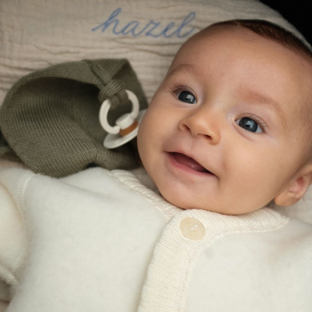 Joha Cardigan - Wool Fleece - Cream Clothing 50