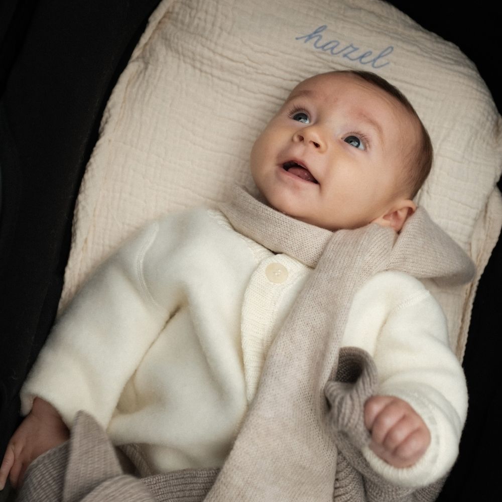 Joha Cardigan - Wool Fleece - Cream Clothing 50