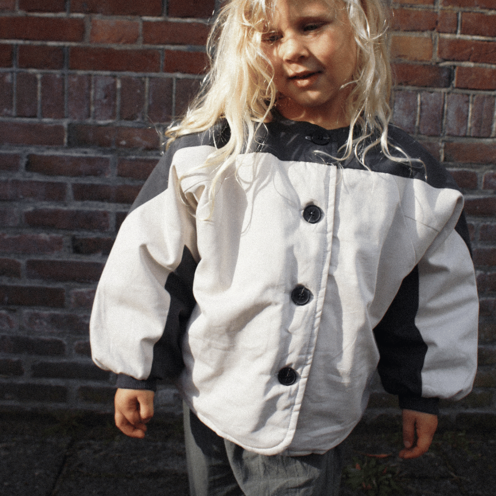 Tothemoon ☾ Tothemoon ☾ - Bambam Padded Bomber jacket - Cotton & Recycled Polyester 2y