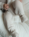 Tothemoon ☾ - Sleep suit - 2 in 1 Foot - With zipper - 100% Wool  - Moonbeam