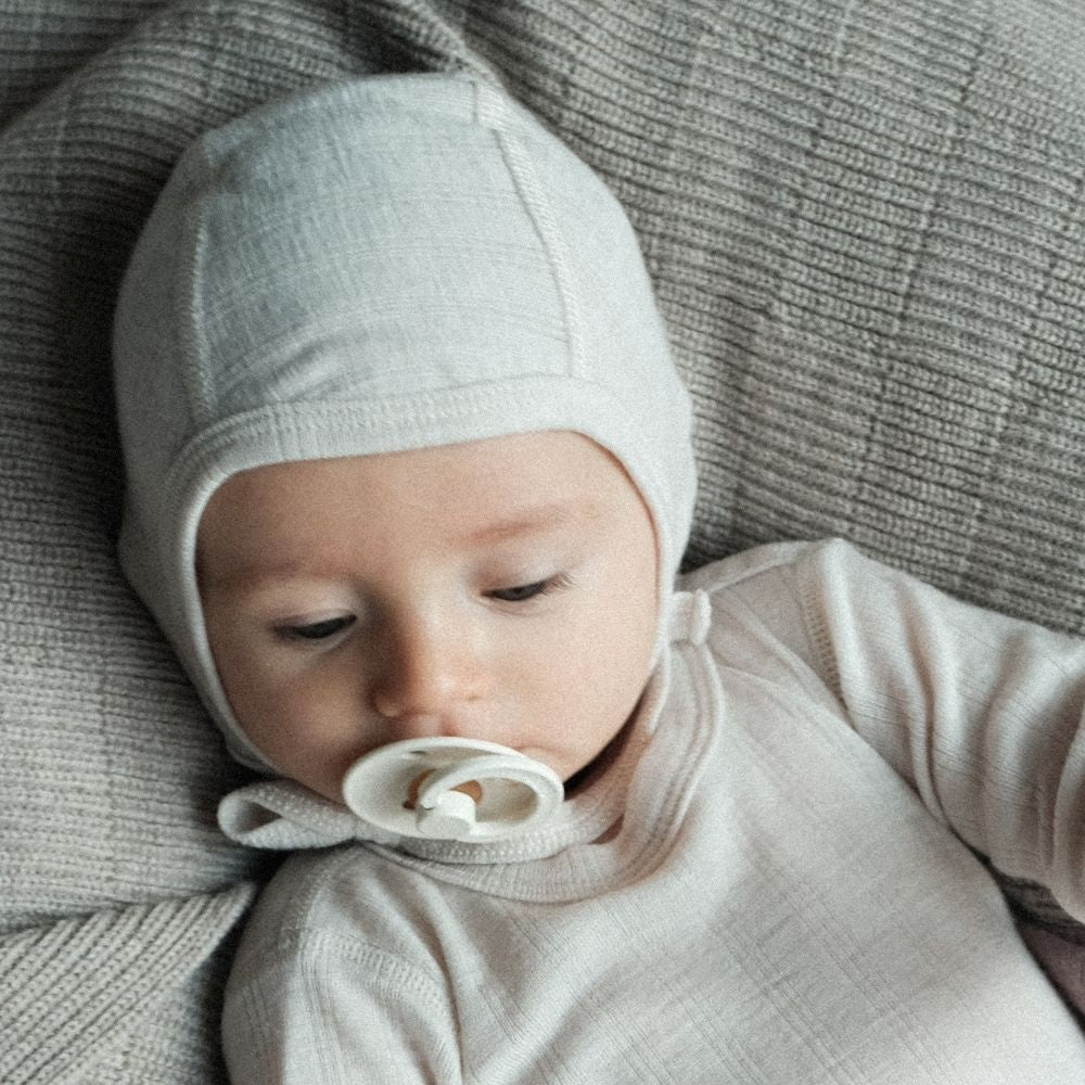Tothemoon ☾ Tothemoon ☾ - Newborn Bonnet - 100% Wool - Moonbeam Clothing 34cm