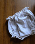 Tothemoon ☾ - Baby bloomer - Organic cotton - Light grey