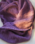 Baby blanket - 100% Merino wool - Lilac