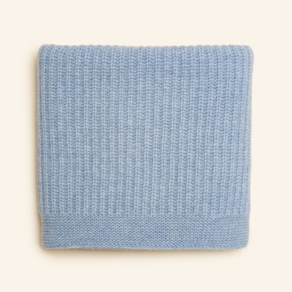 Hvid - Kiki blanket - 100% Italian Merino Lambswool - Very thick knit