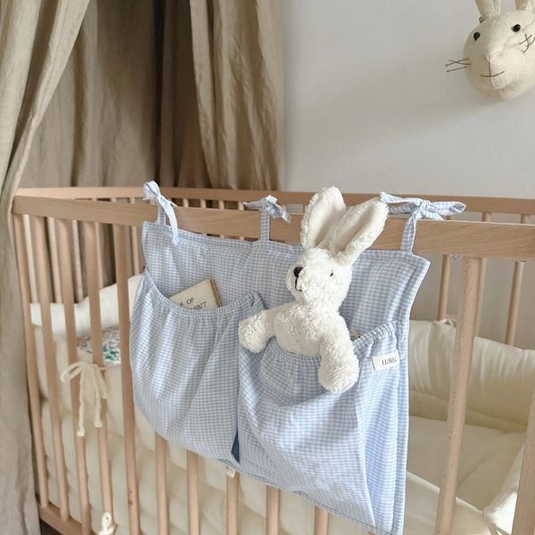 Bedpocket - Cotton - Soft Blue