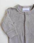 Tothemoon ☾ - Sleep suit - 2 in 1 Foot - Wool & silk - Dove