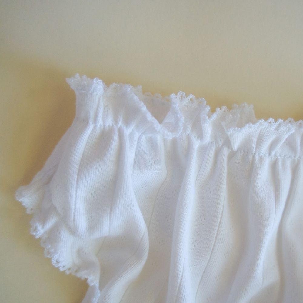 Tothemoon ☾ - Undies with piquette - Organic cotton - Pointelle - 1 pack