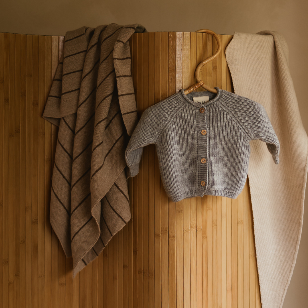 Hvid - Cardigan - 100% Merino wool