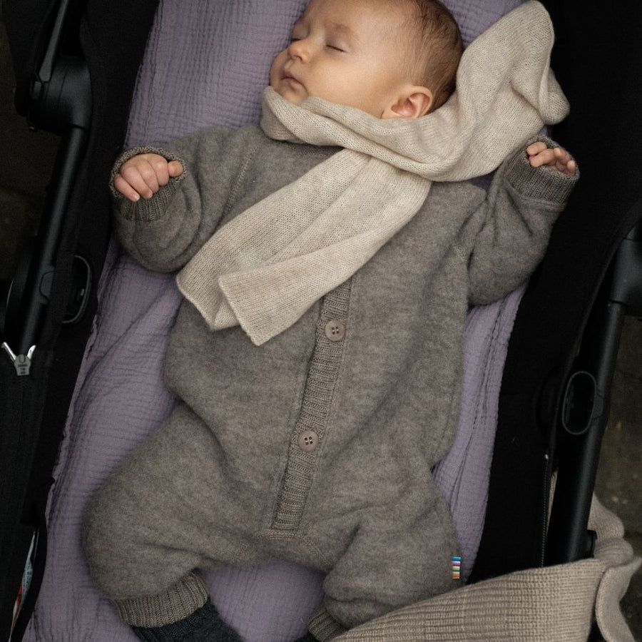 Babypakje - 100% Wol fleece - Sesame