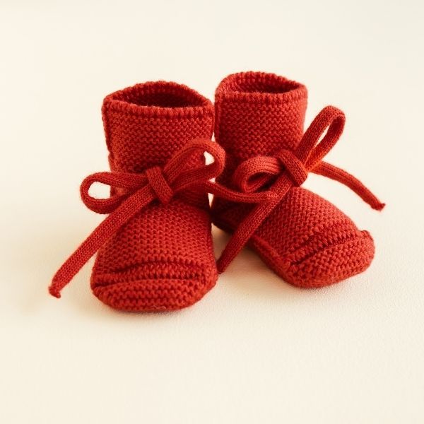 Hvid - Booties - 100% Merino wool