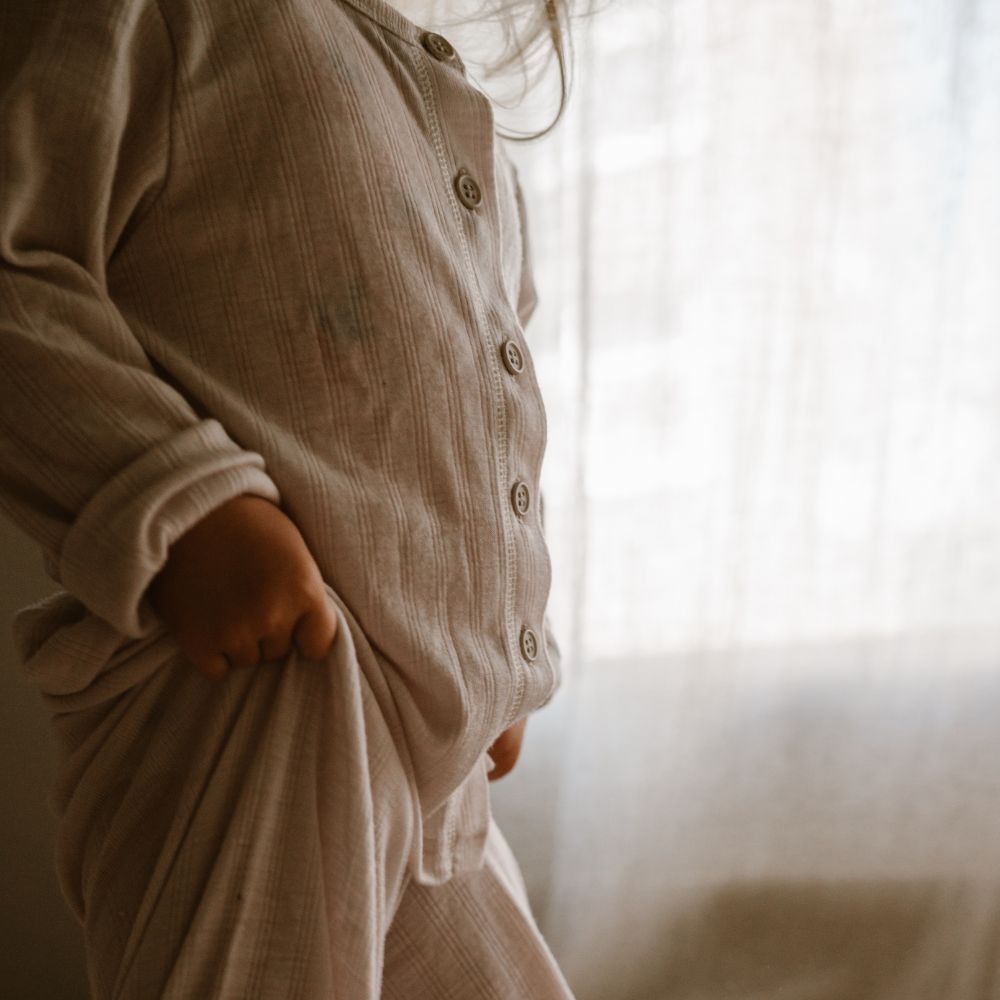 Tothemoon ☾ - Kids Cardigan - 100% Wool - Moonbeam