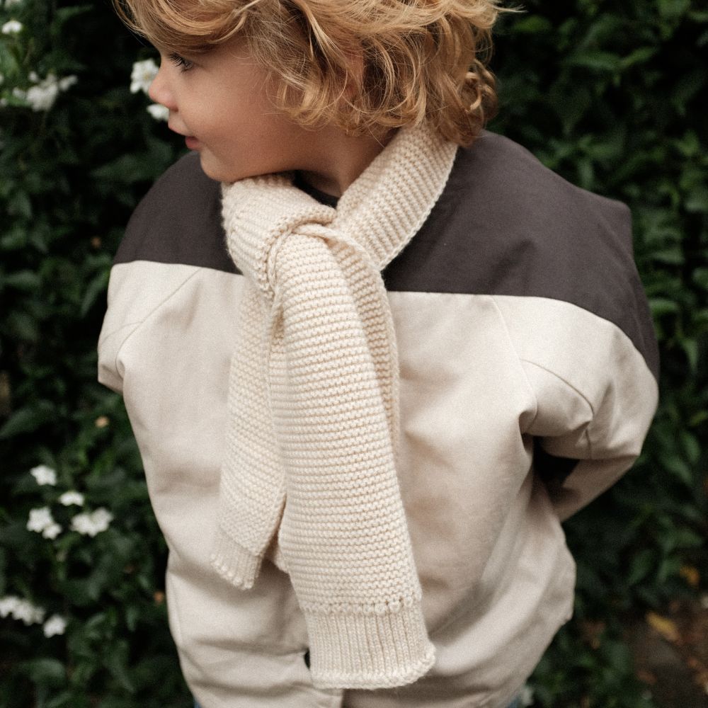 Hvid - Ivo Sjaal - 100% Merino wol