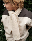 Hvid - Ivo Kids Scarf - 100% Merino wool