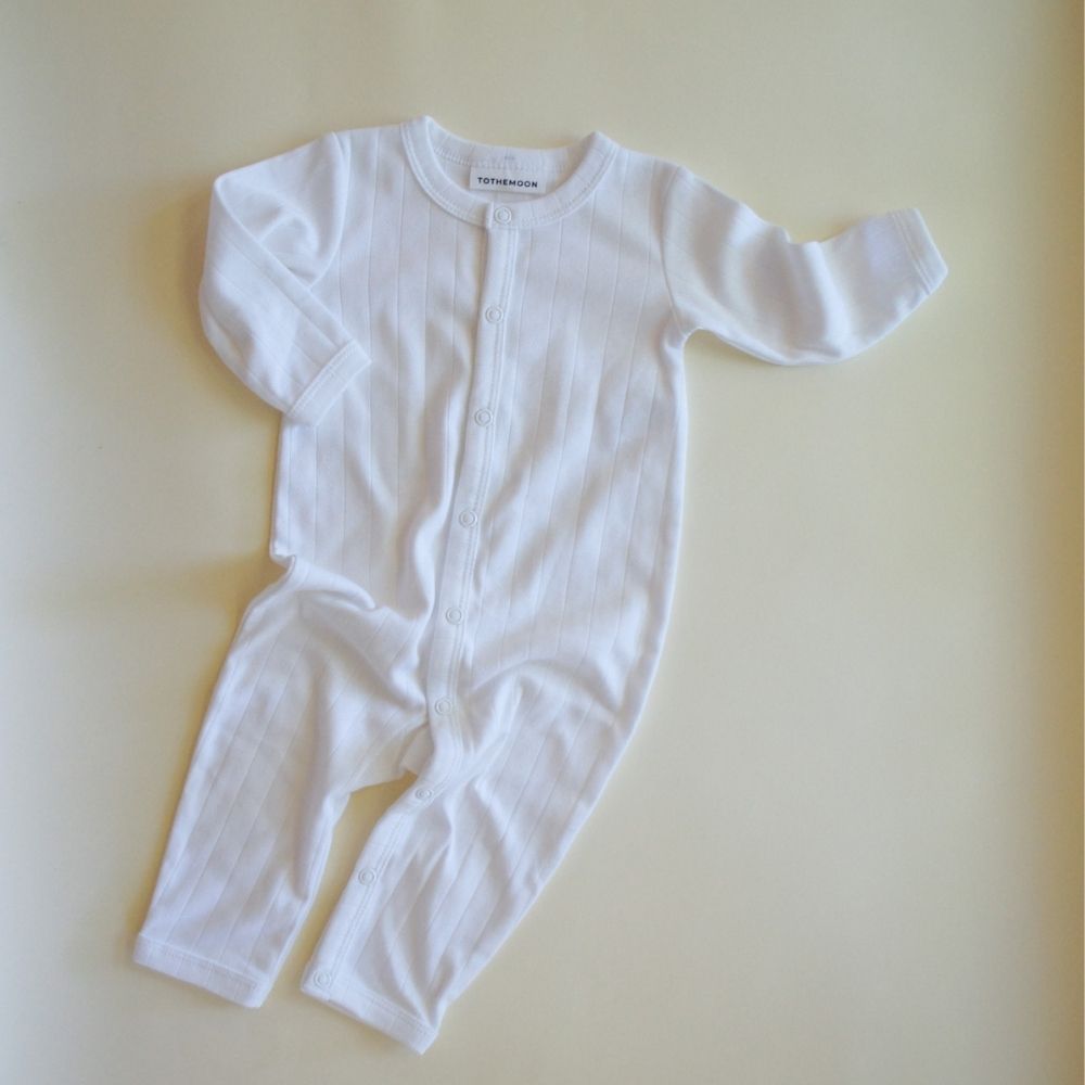 Tothemoon ☾ - Jumpsuit - Organic cotton - Pointelle