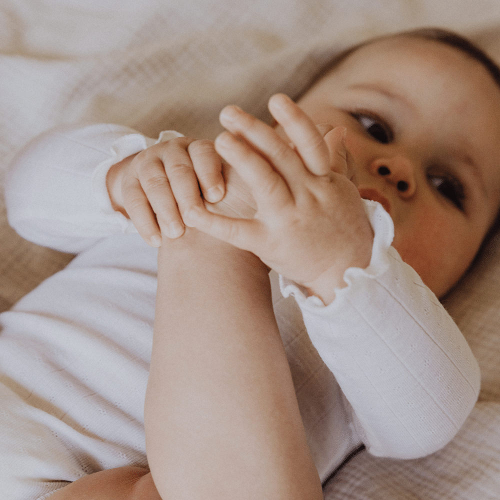 Tothemoon ☾ Tothemoon ☾ - Body - Long sleeve - Curled ends - Wool & silk - Pointelle Clothing 50