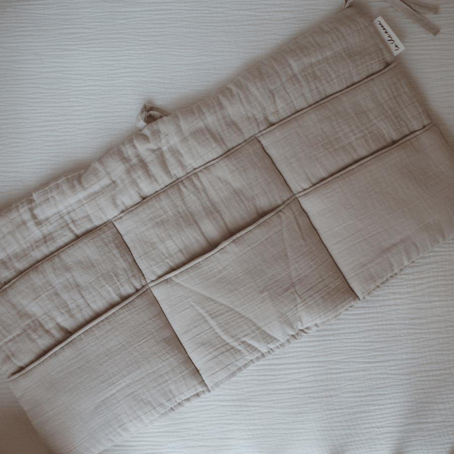 Tothemoon ☾ - Bed pocket - box organizer - 100% Cotton