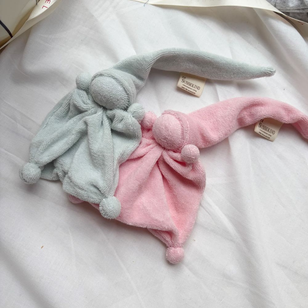 Duimpopje - 100% Cotton - Handmade - Terry - Light Pink