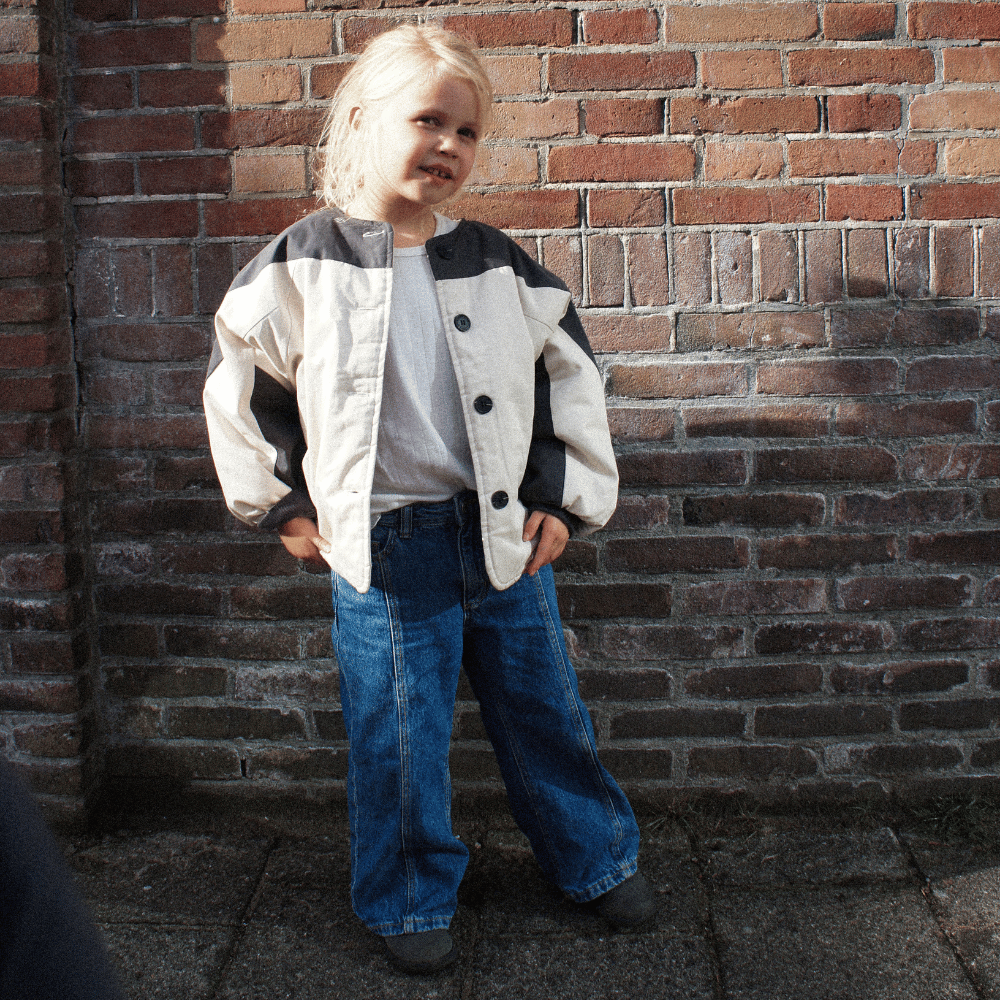 Tothemoon ☾ Tothemoon ☾ - Bambam Padded Bomber jacket - Cotton & Recycled Polyester 2y