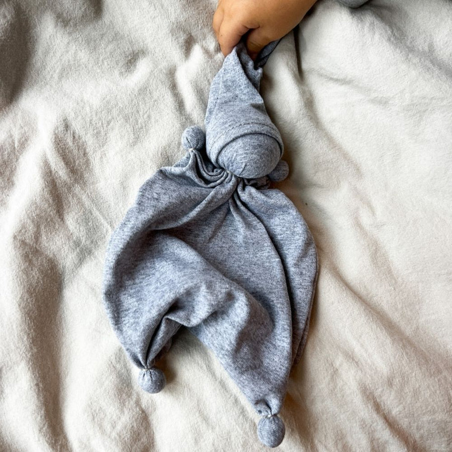 Thumb Buddy - 100% Cotton - Handmade - Grey Melange