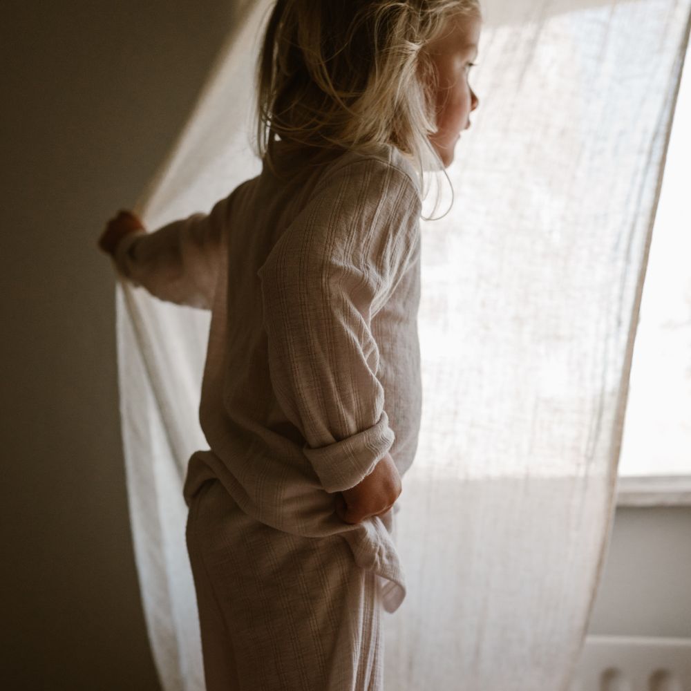 Tothemoon ☾ - Kids Cardigan - 100% Wool - Moonbeam