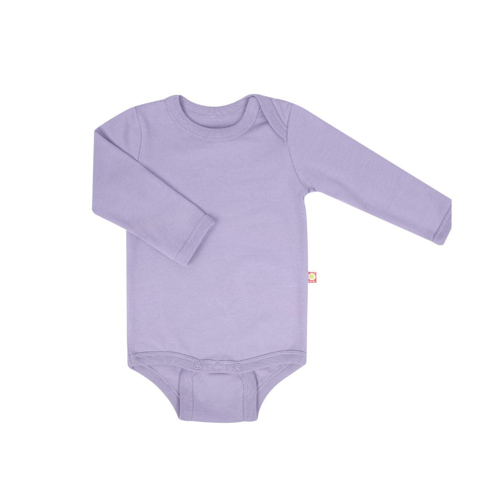 Romper - Lange mouw - Wol & Zijde - Soft Lavender