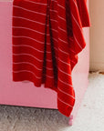 Hvid - Harry blanket - 100% Merino wool - Medium thick knit